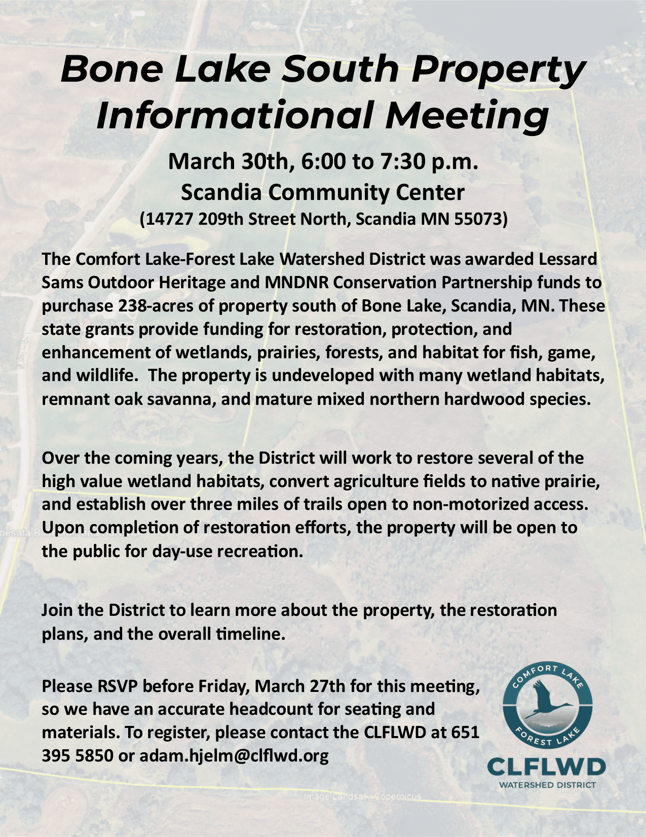 March 30 Info Mtg